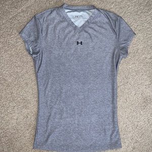 UNDER ARMOUR Grey Tight Teeshirt Size Md